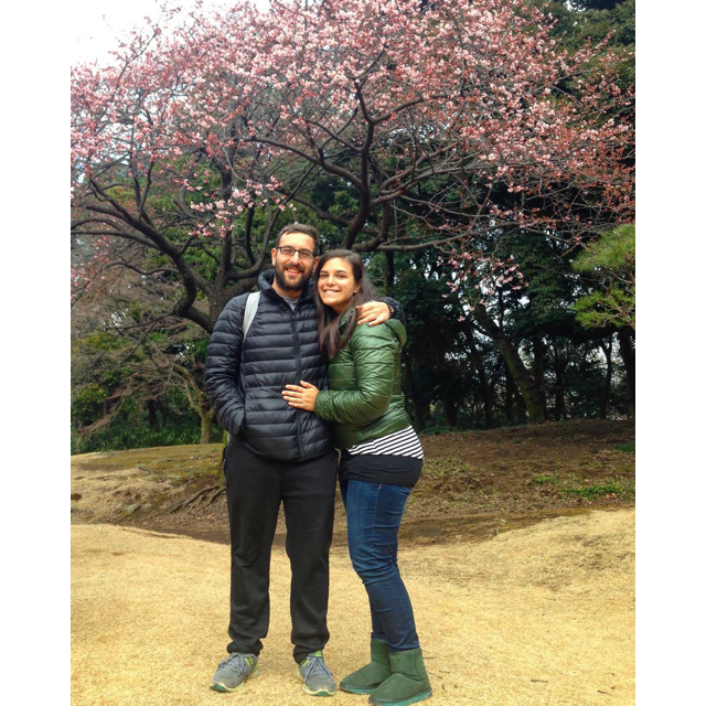 Cherry blossoms in Tokyo, Japan