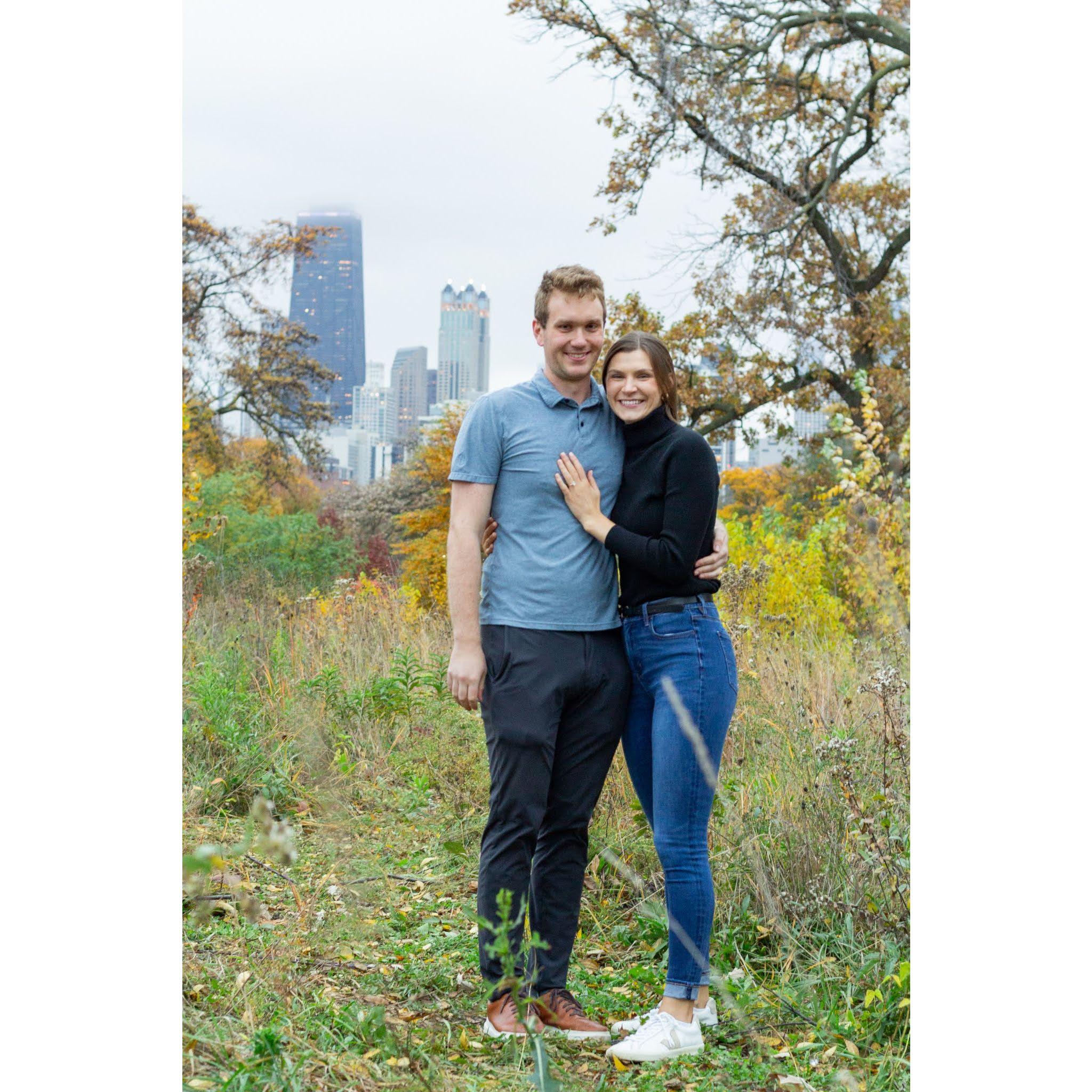 Thank you to our friend Molly for hiding in the bushes to take these pictures for us!