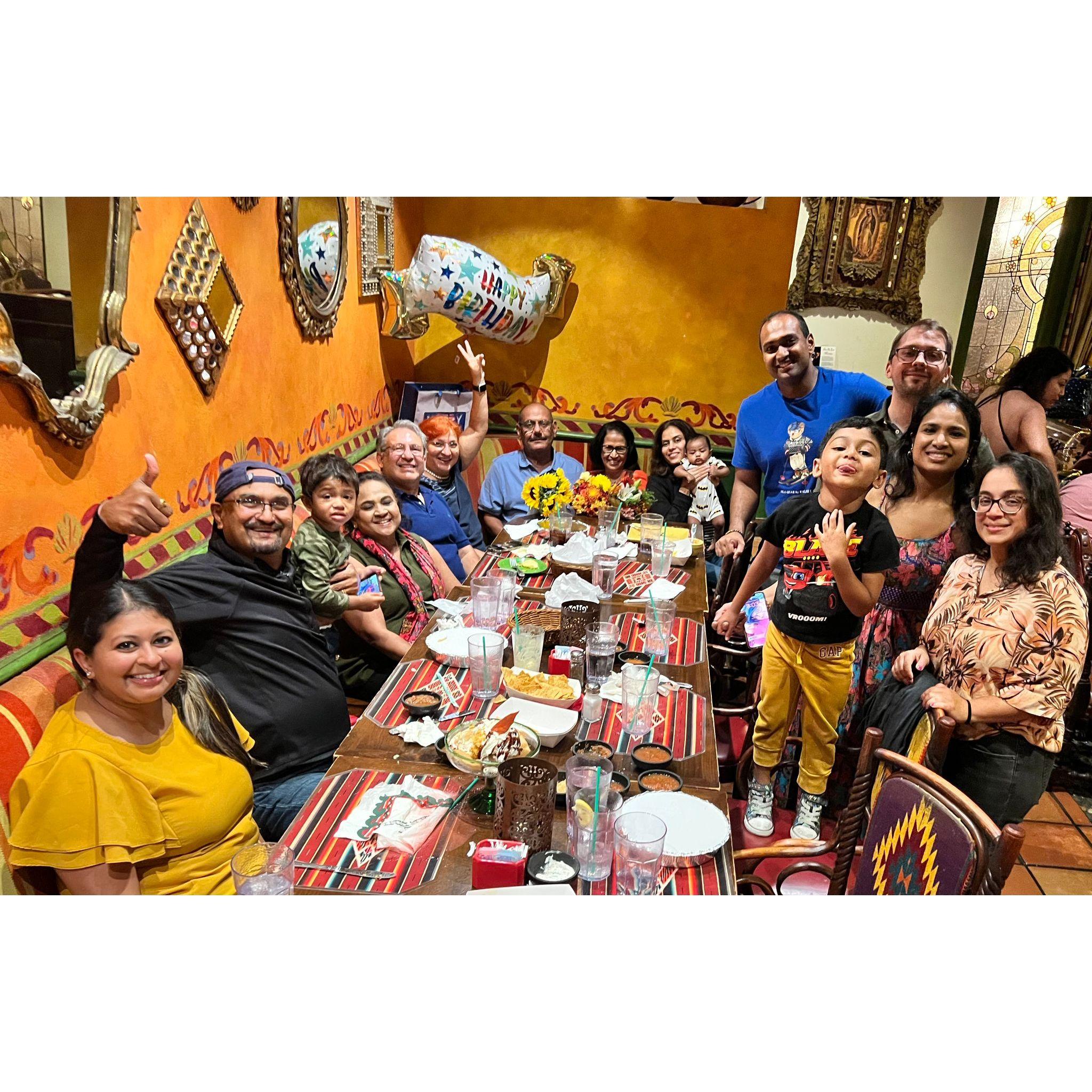 Mexican food tastes even better with the best people by your side. 🌮❤️🌟