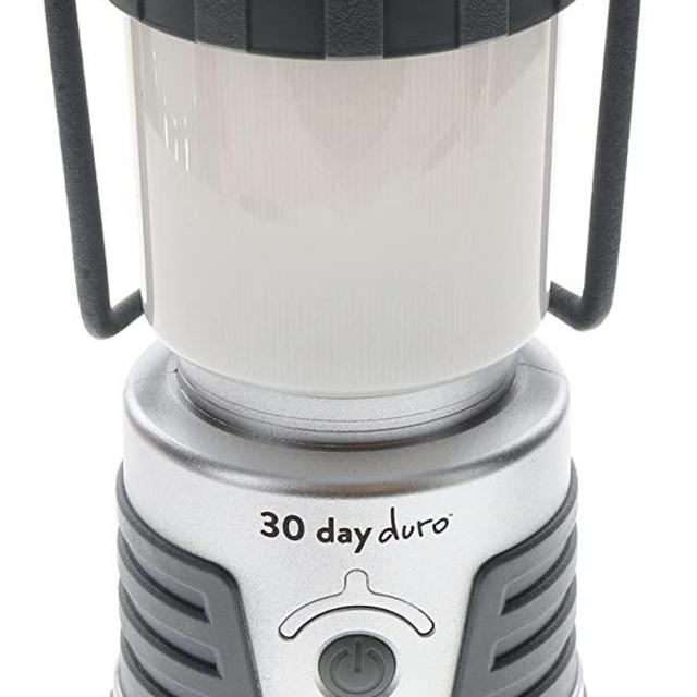 UST 30-Day Duro 1000 Lumen LED Lantern with Lifetime LED Bulbs, Glow in The Dark Power Button and Hook for Camping, Hiking, Emergency and Outdoor Survival