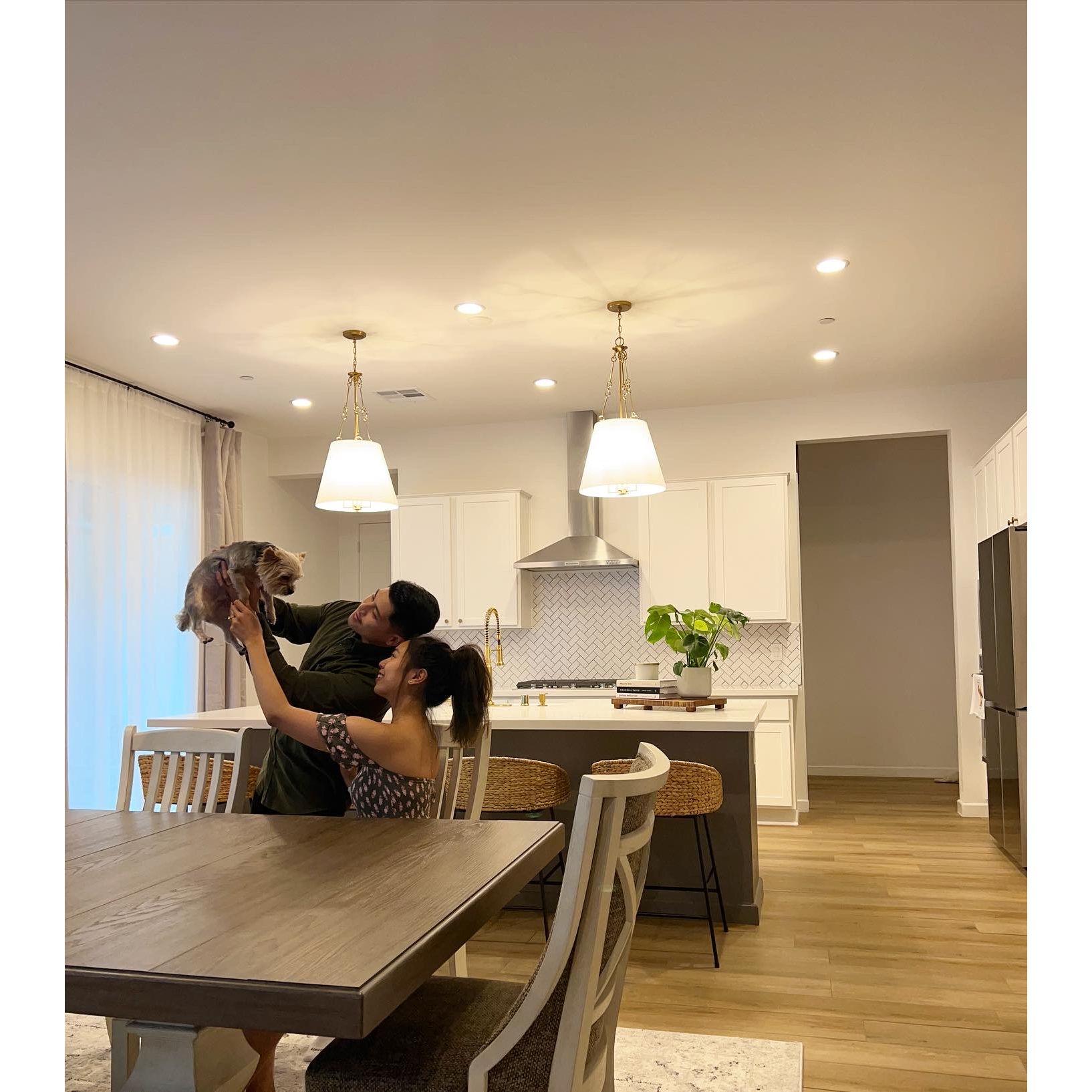 "The one where we bought our first house together." (April 14, 2023)