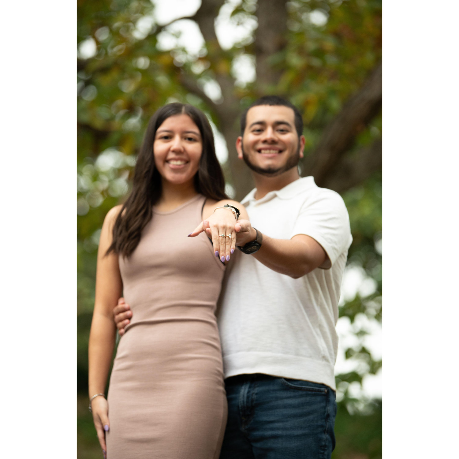 The day we got engaged!