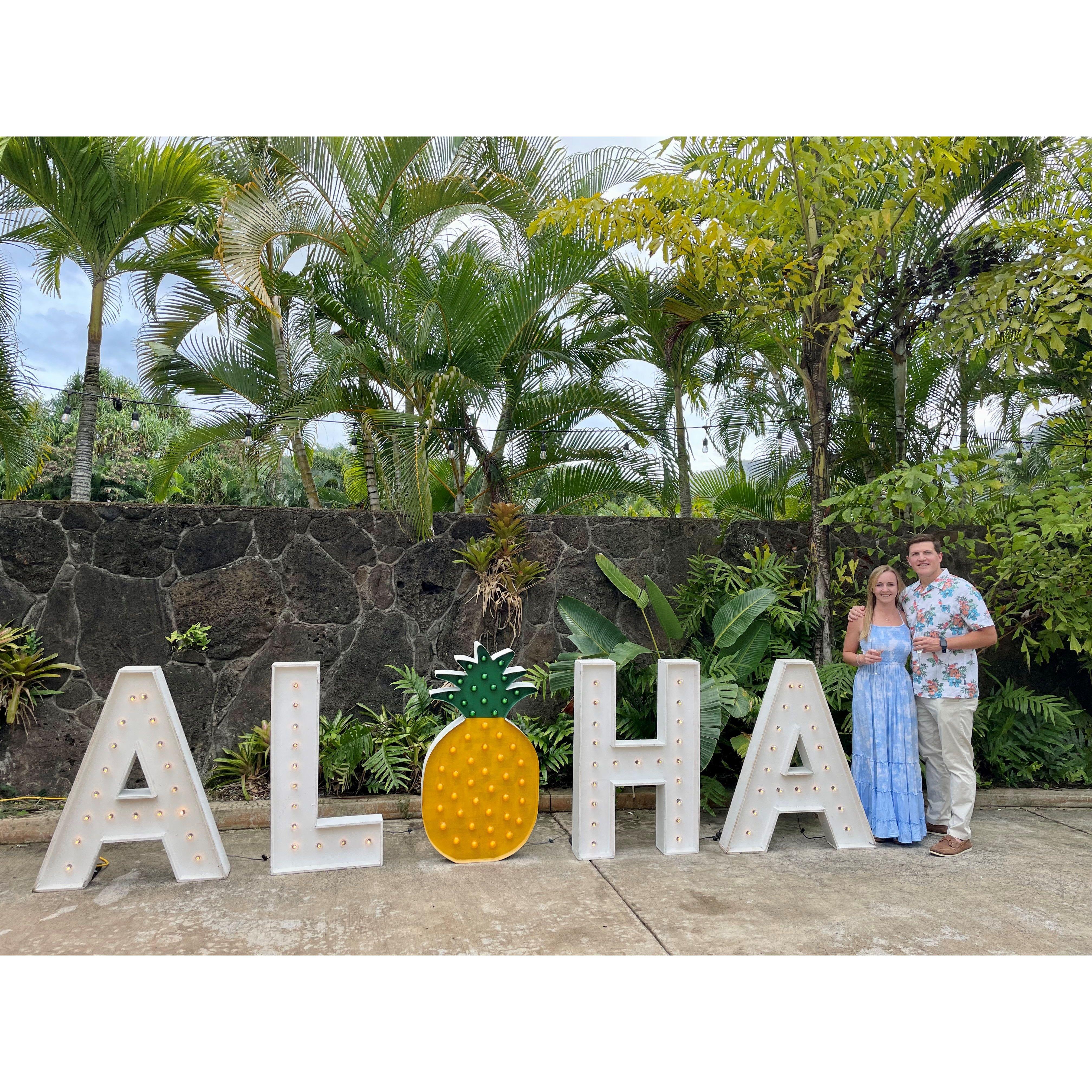 Wedding in Hawaii! ALOHA!