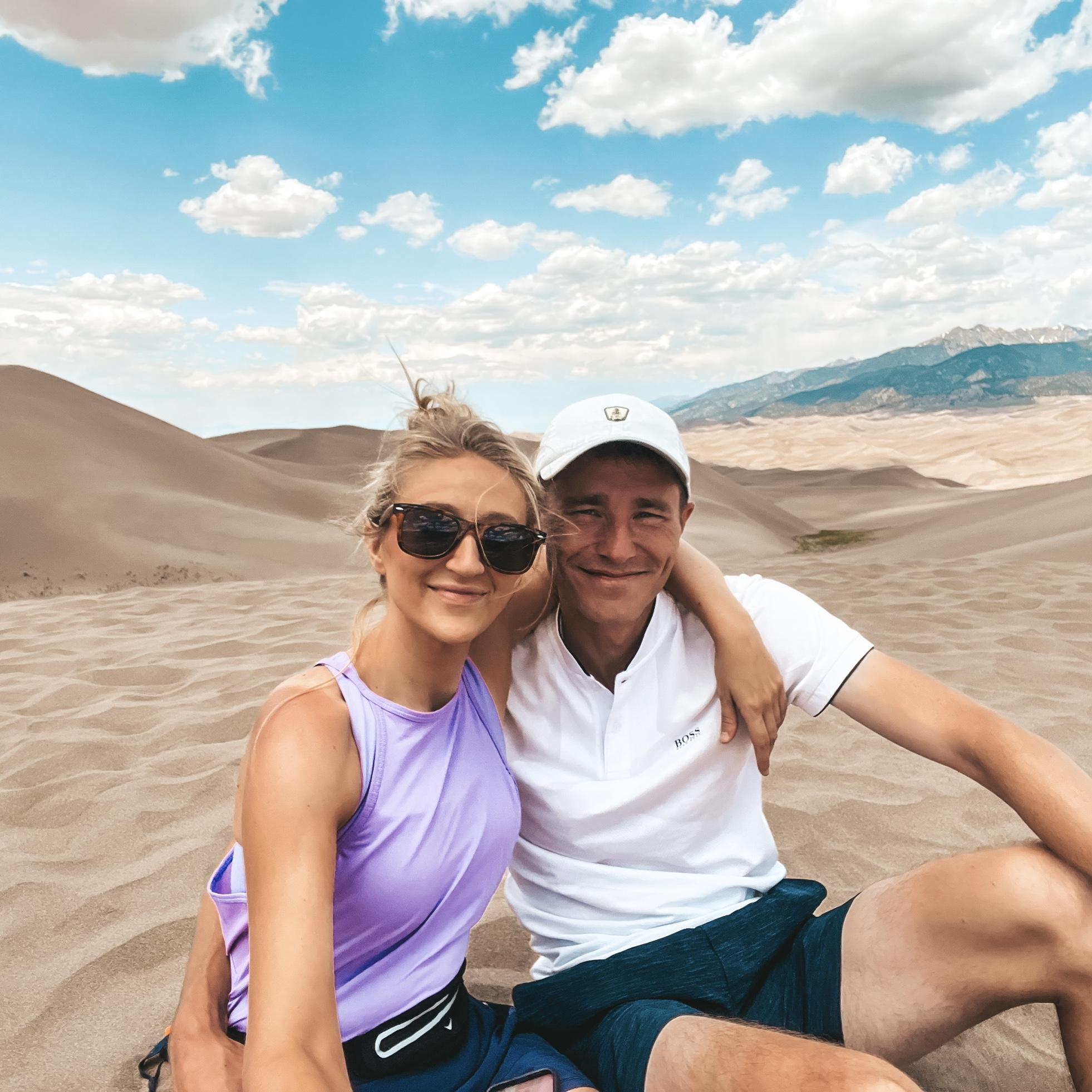 Our first trip to the Sand dunes. June 2023.