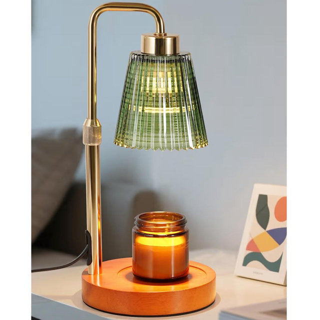 Candle Warmer Lamp with Timer Dimmable, Birthday Gifts for Women Mom, House Warming Gifts New Home Decor, Wax Melt Warmer for Jar Candles with 2 Bulbs