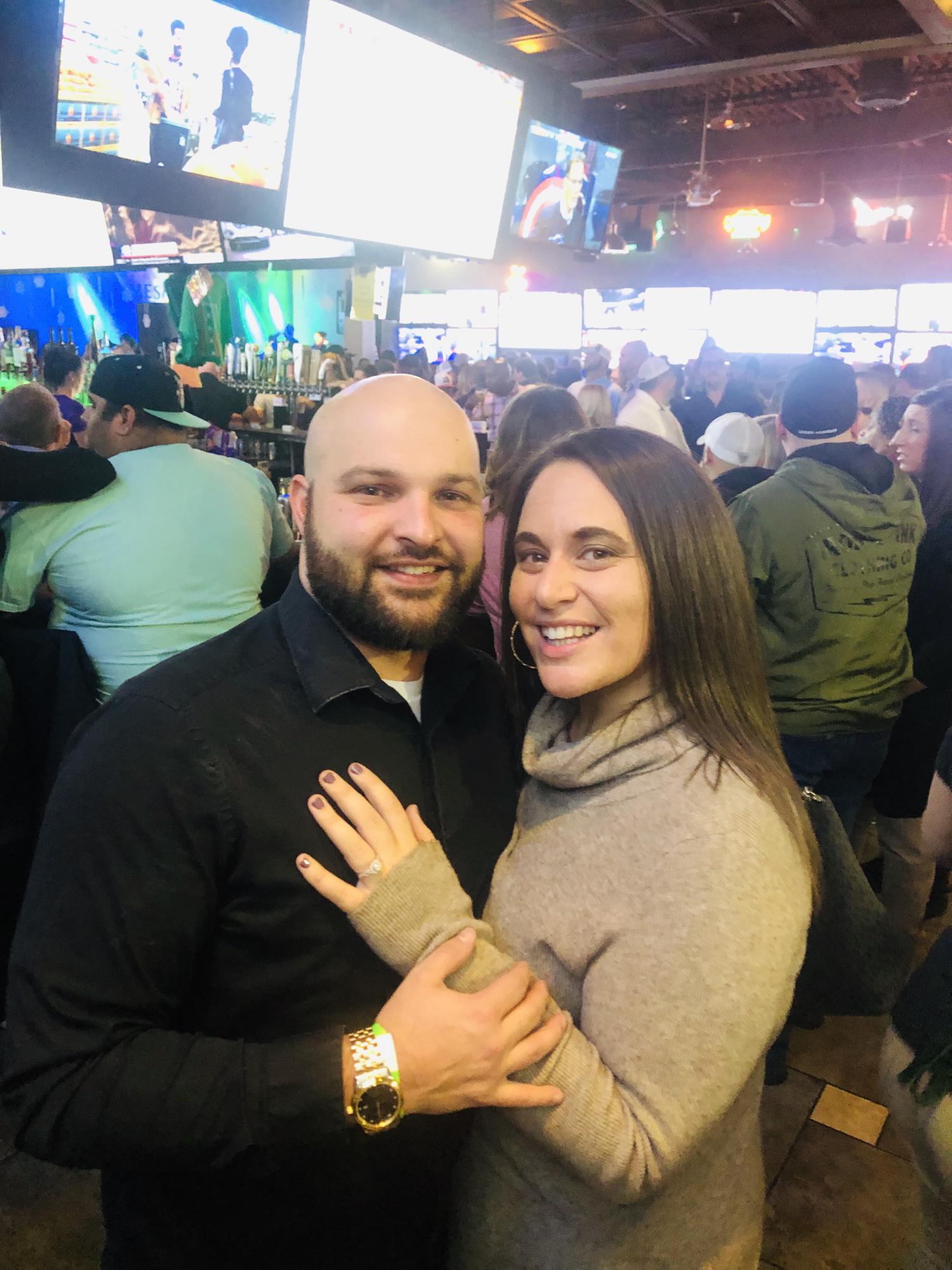 We are newly engaged!
Thanksgiving Eve 2019