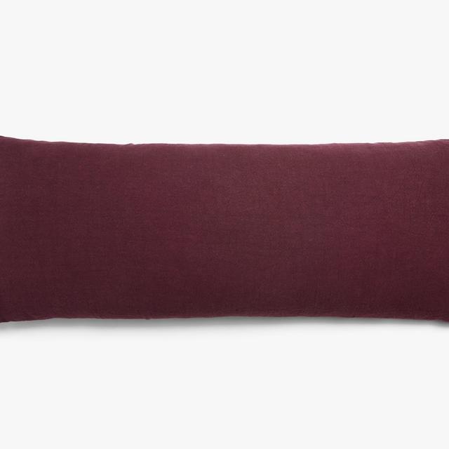Vintage Linen Body Pillow Cover
