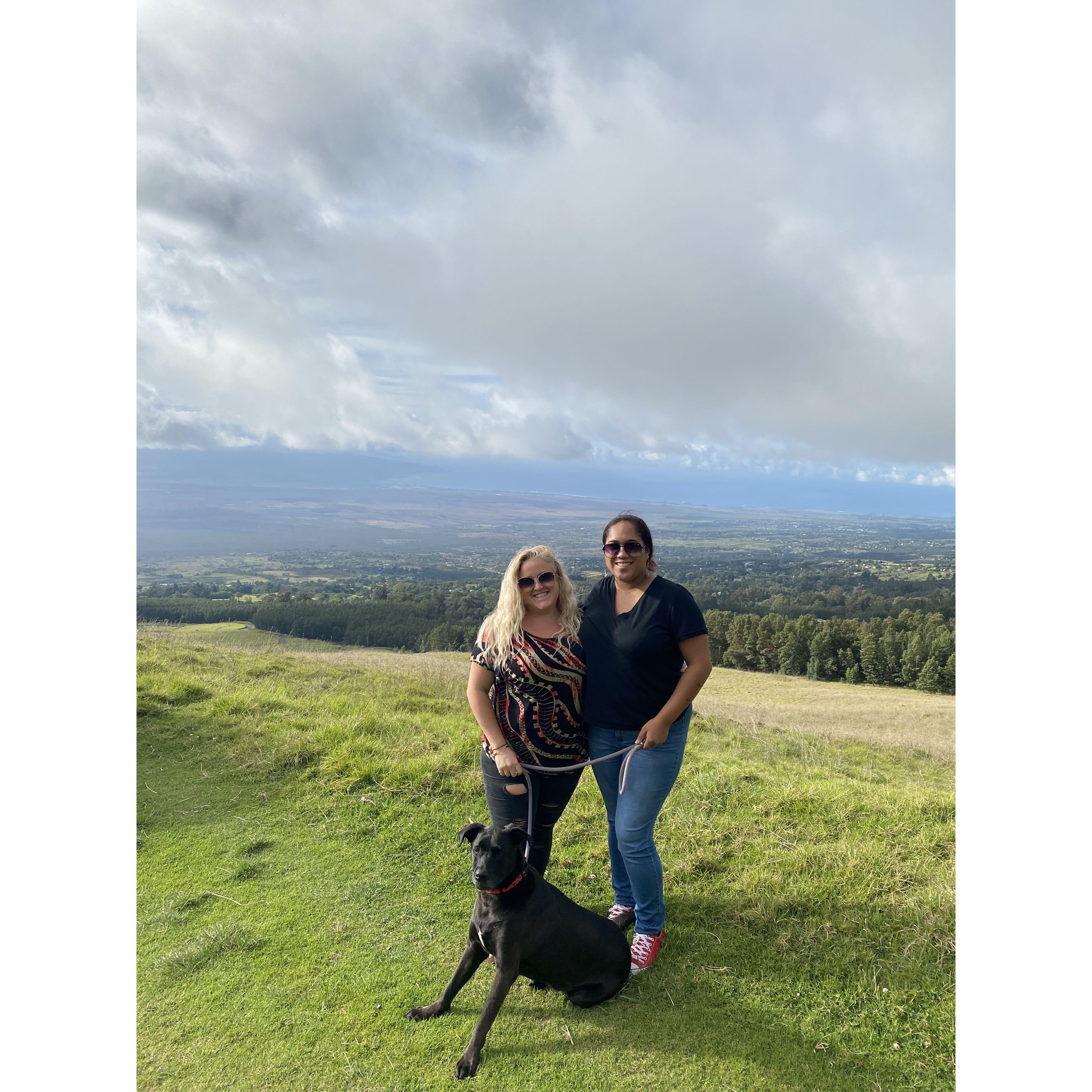 Family pic in Kula, HI