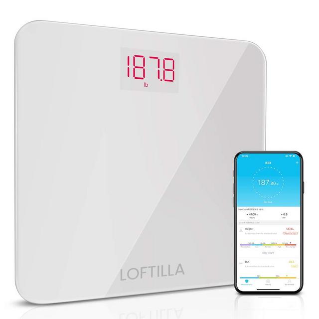 Loftilla Bathroom Scale for Body Weight BMI Scale