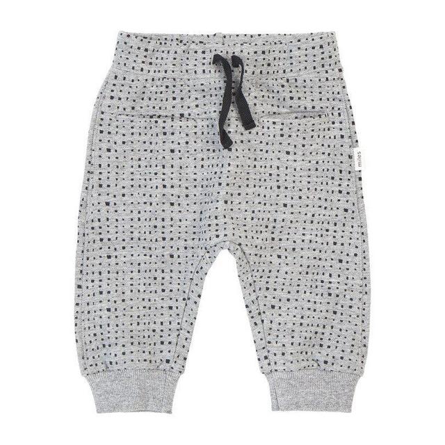 Miles Baby -Miles Basic Jogger, Splashed Heather Grey -6m