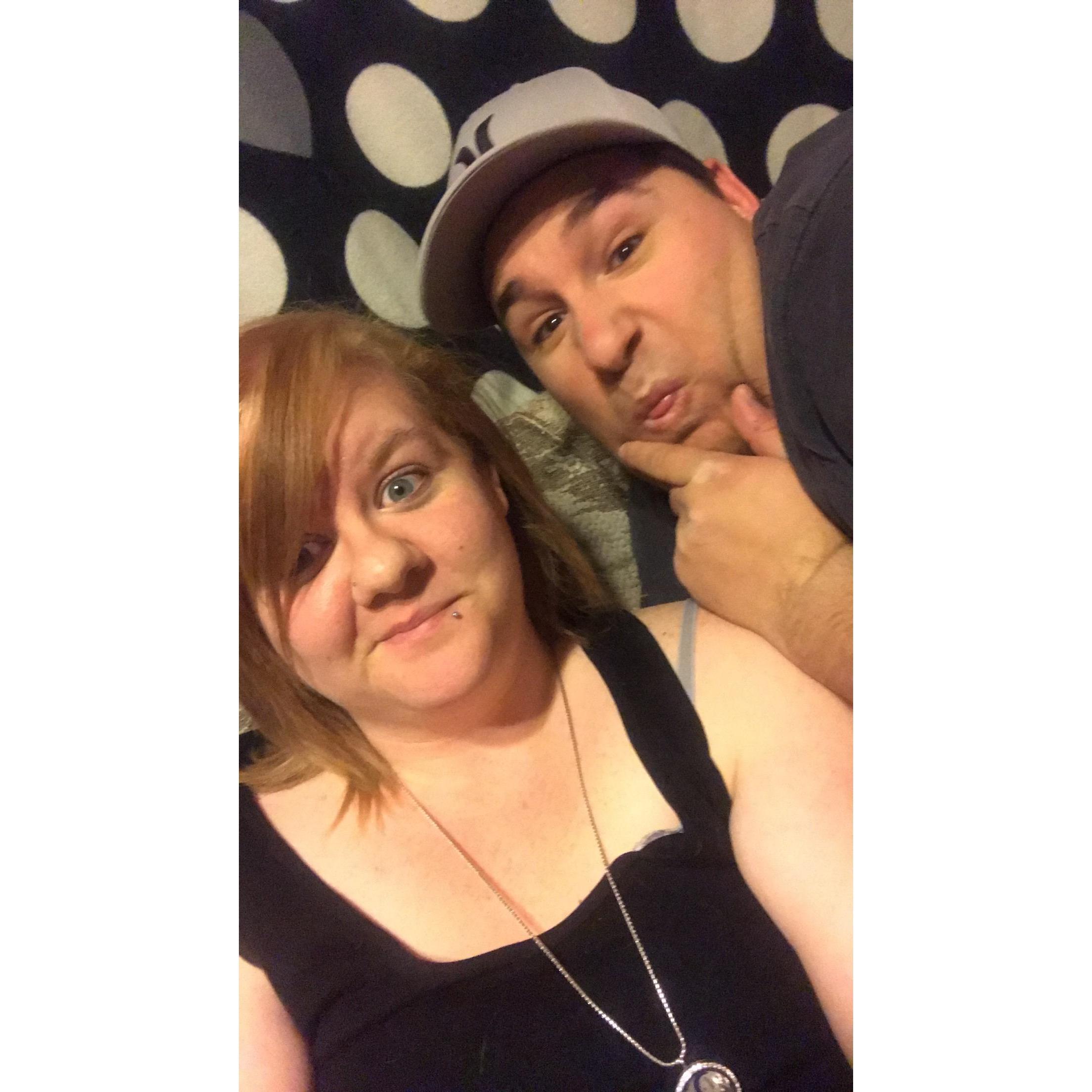This picture perfectly sums up our personalities!