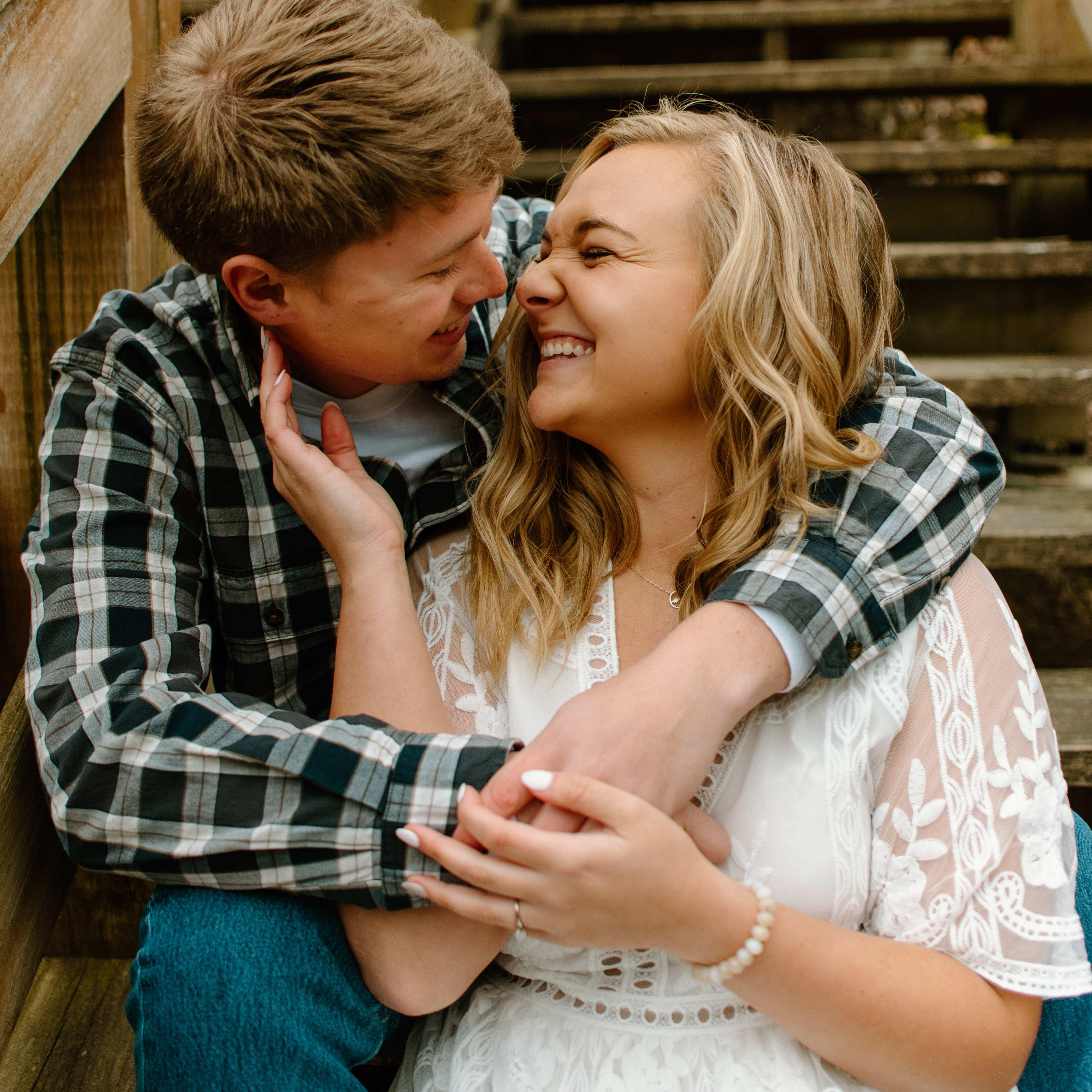 One of our favorite engagement pics!