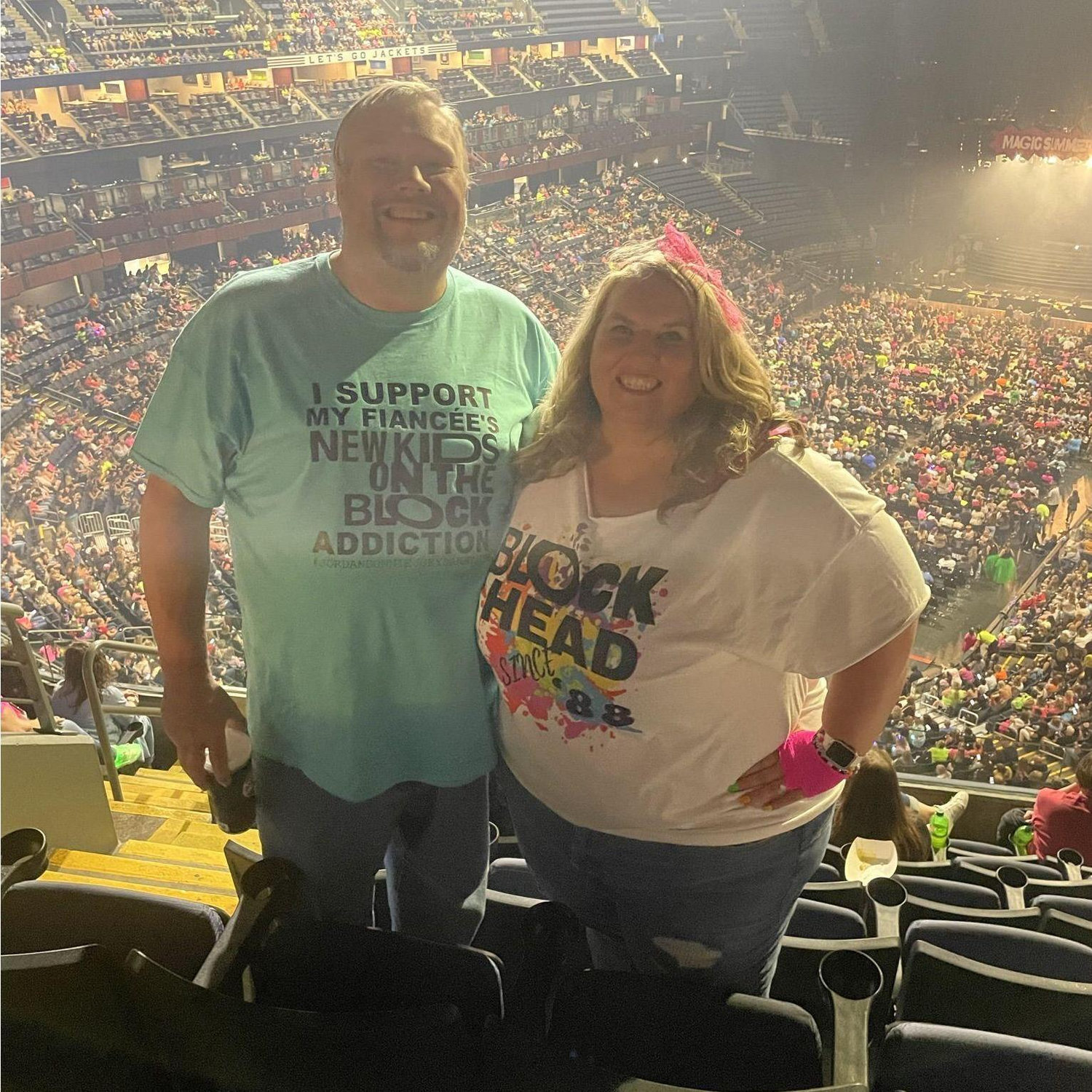 He's a keeper, he took me to see New Kids on the Block.