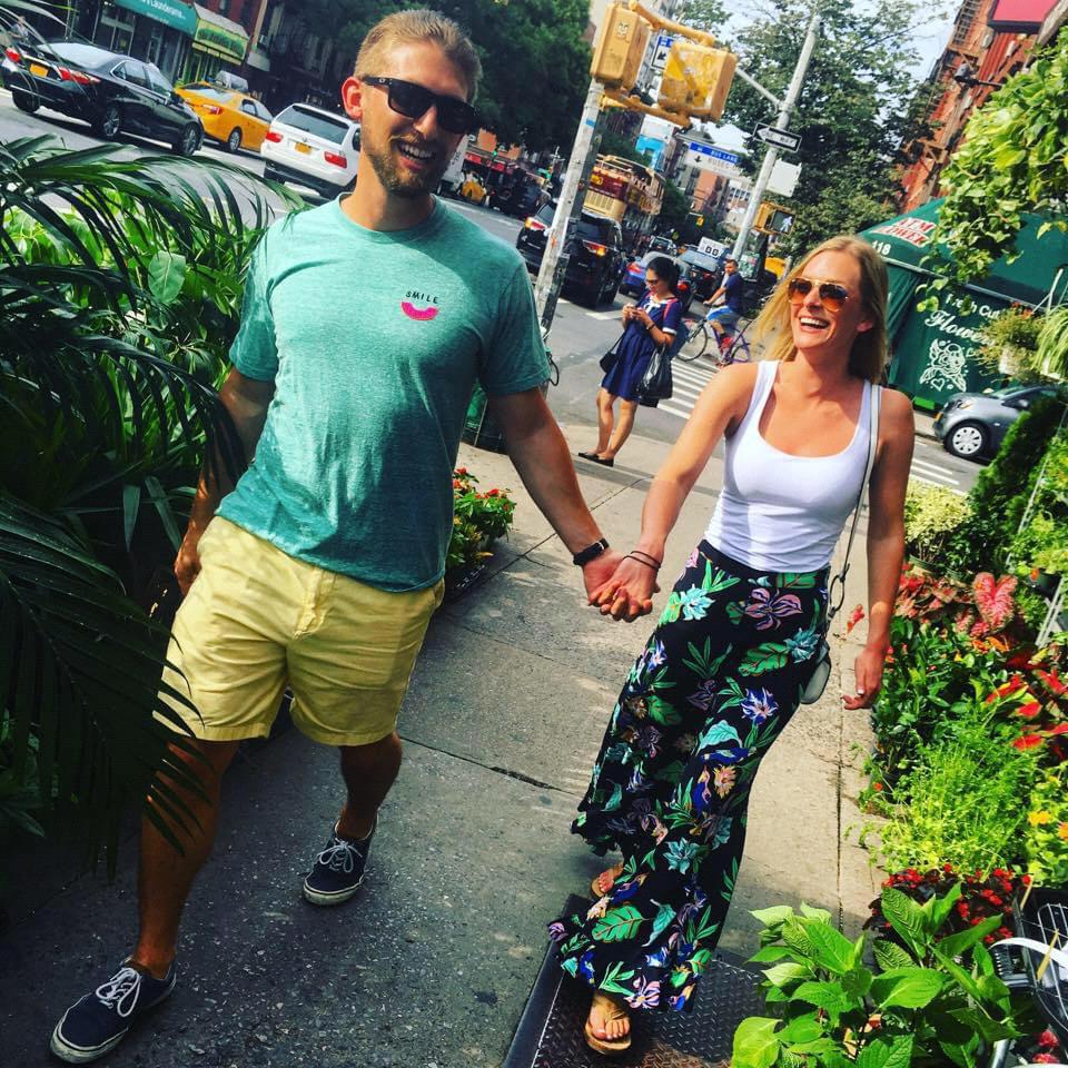 Street signs say NYC. P(l)ants say otherwise.