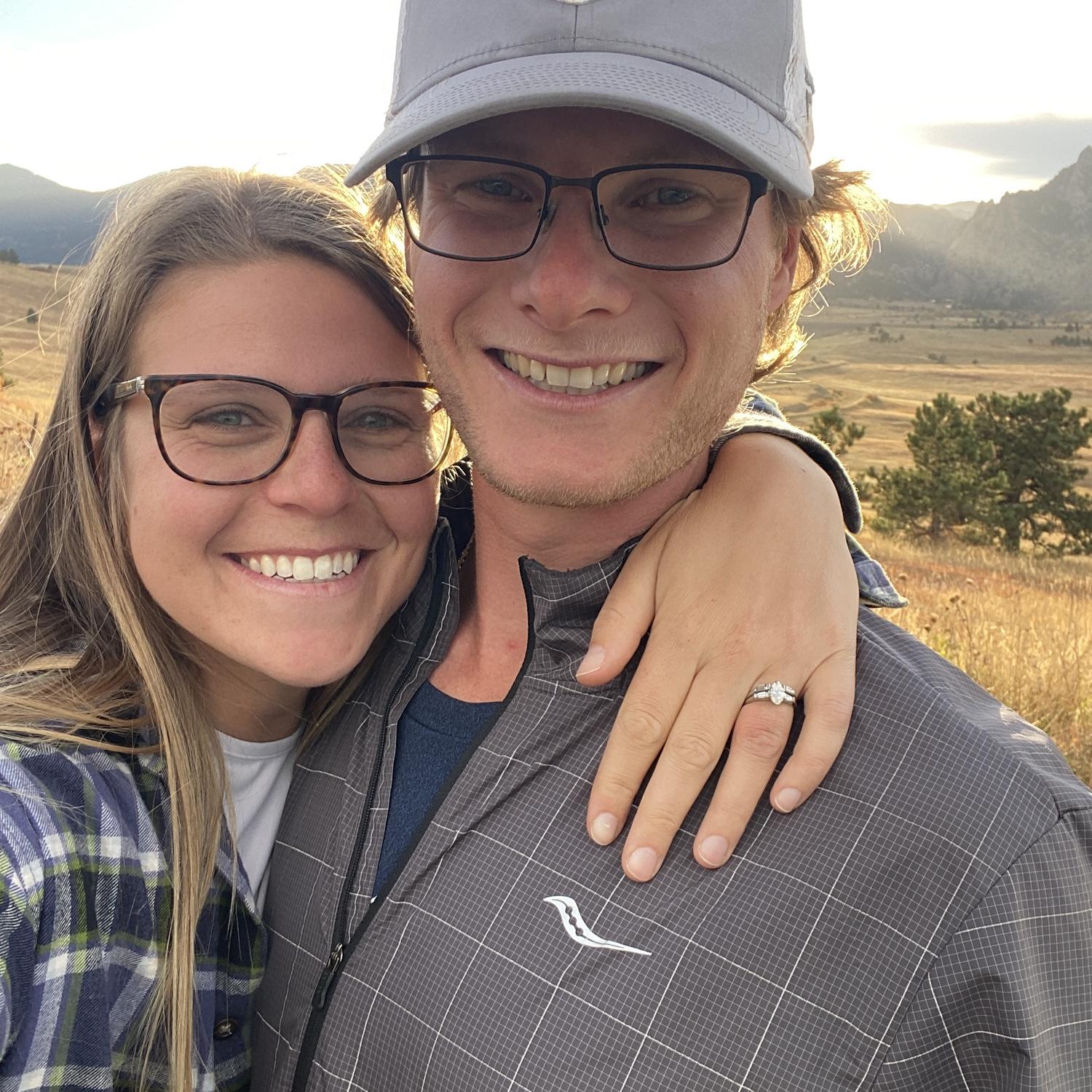 We got engaged!