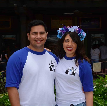 Celebrated our 4th year at Disney. Disney has always been a special place for us.