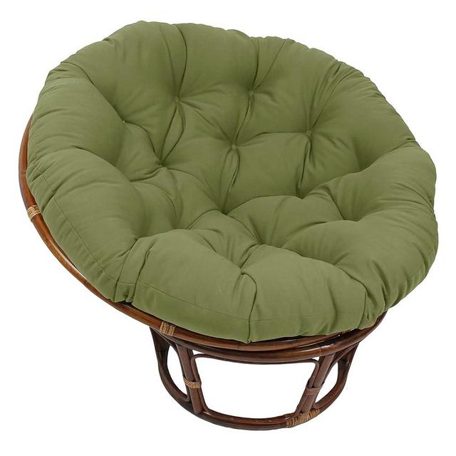 Blazing Needles Twill Papasan Cushion, 1 Count (Pack of 1), Sage
