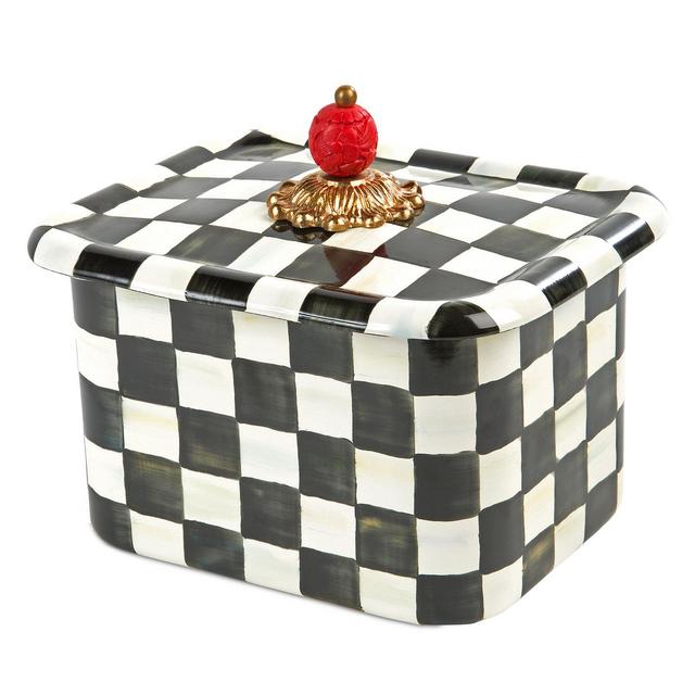MacKenzie-Childs Courtly Check� Recipe Box
