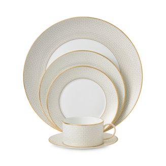 Wedgwood Geo Gold 5-Piece Place Setting