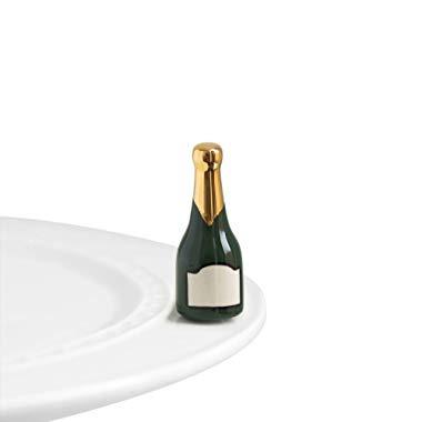 Nora Fleming Hand-Painted Mini: Champagne Celebration (Champagne) A94