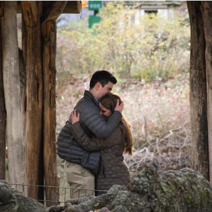 The moment before Noah proposed....