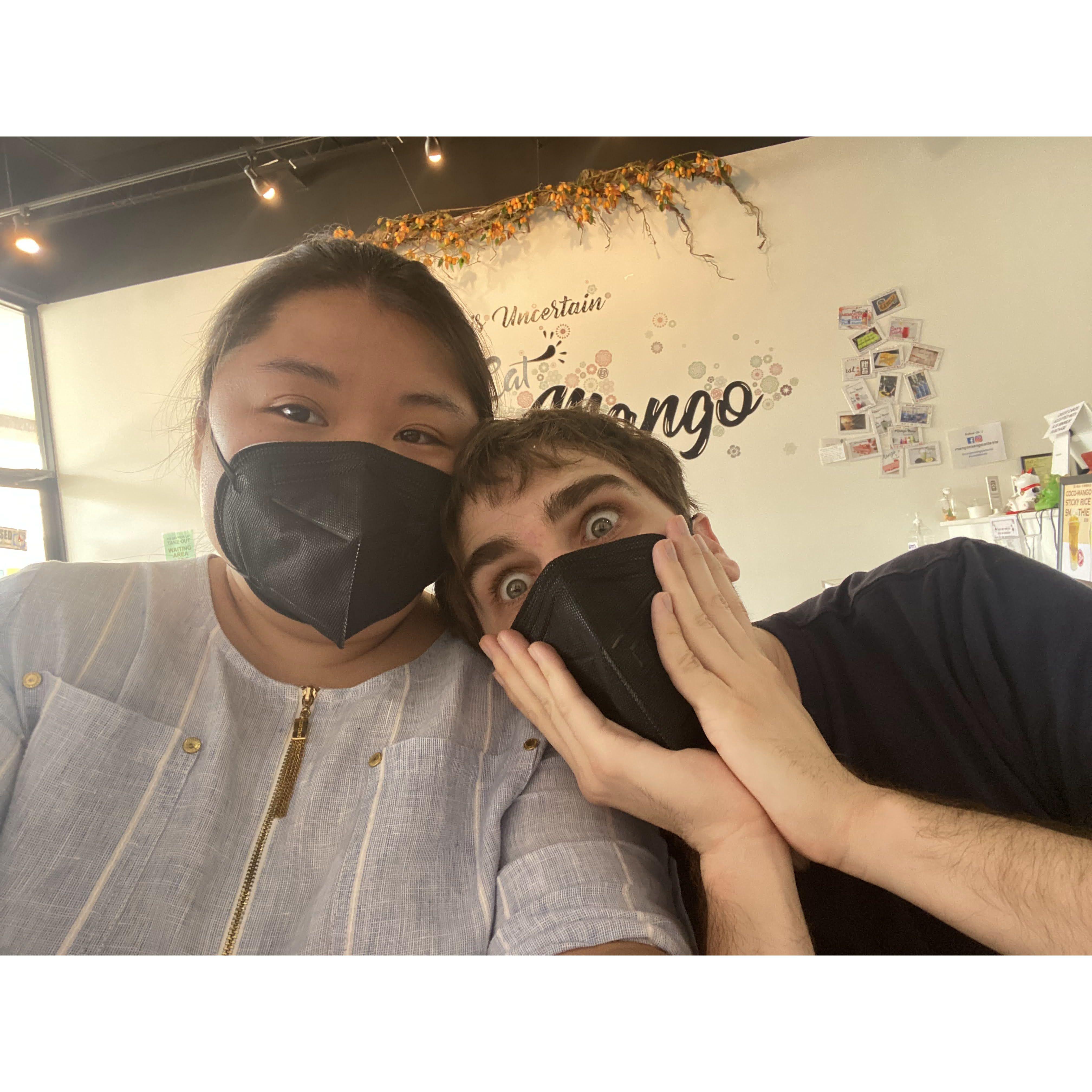 Our typical COVID dates~~