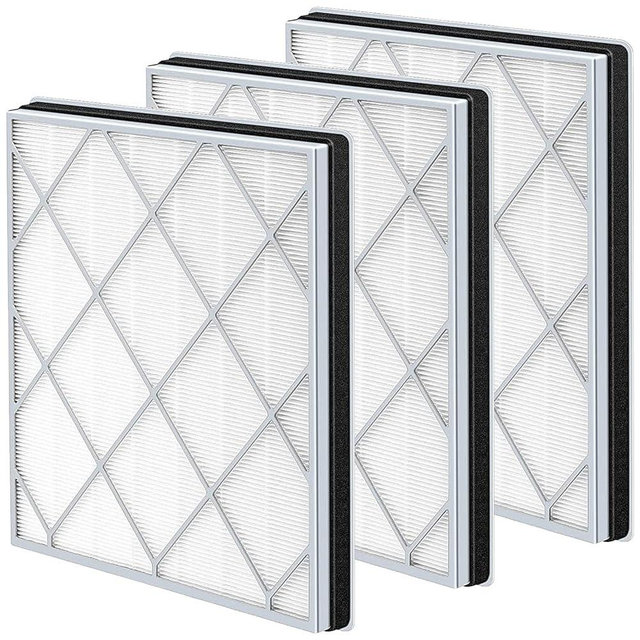 Katerelis 3 Pack Compatible with Shark 4 HE401 HE402 HE405 HE400 UA415 Filter Replacement, True Filter, HE401 Filter Replacement for Shark 4, Part Number HE4FKPET, HE4FKBAS, HE4FKPRO, 100356-chn-1