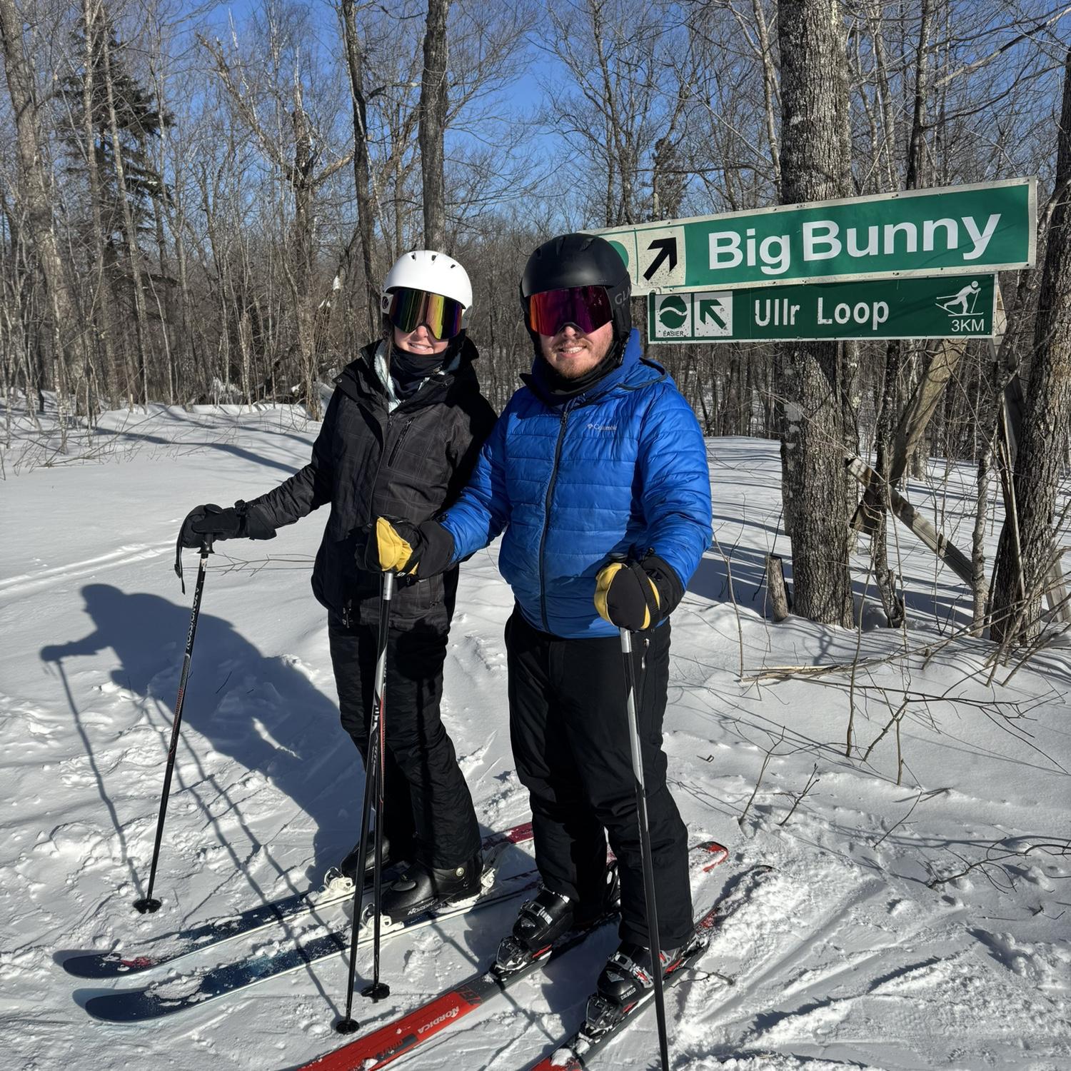 Ryan’s first time skiing!