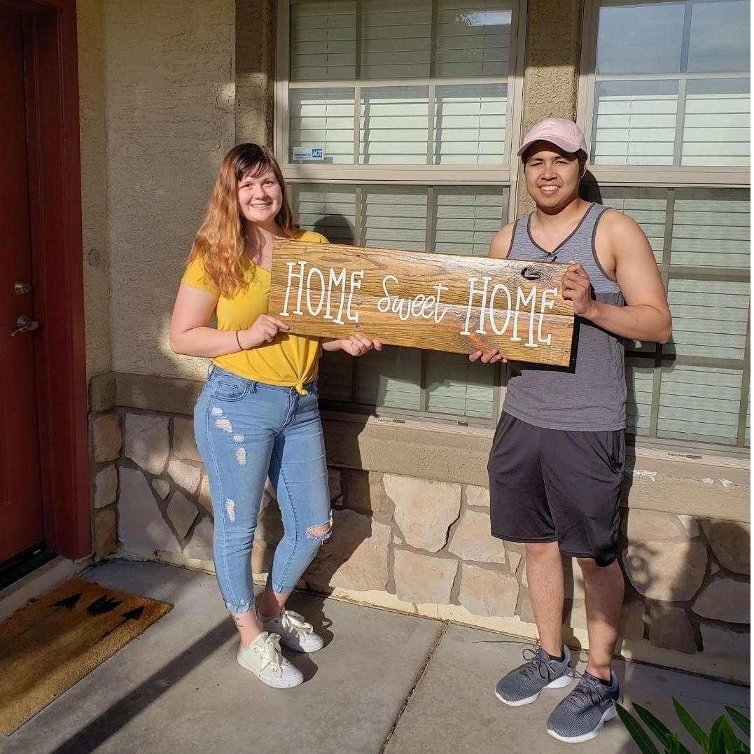 Our first home!