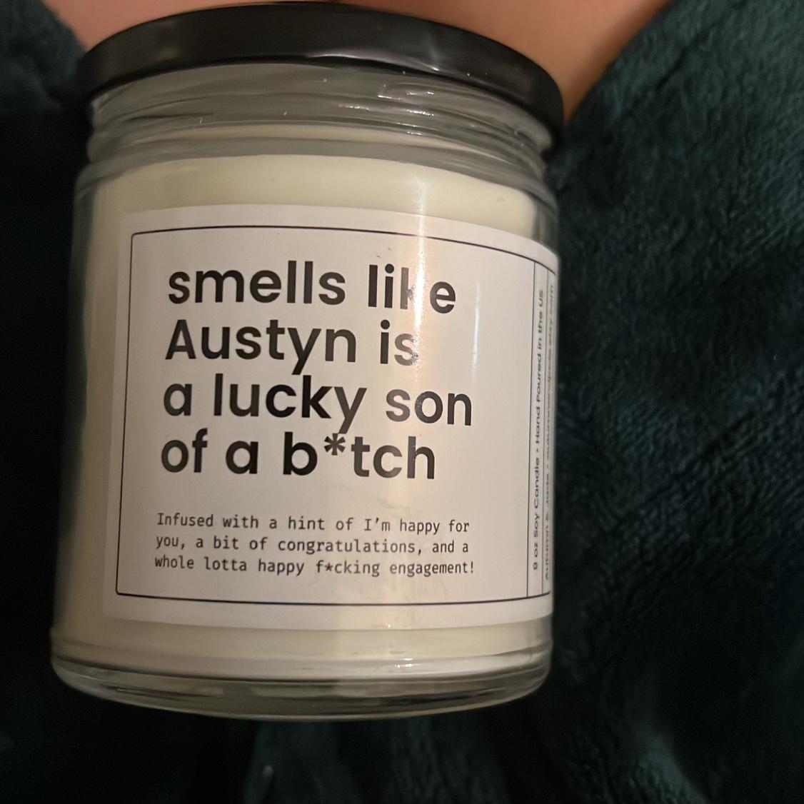 Candle from the mother of the bride!