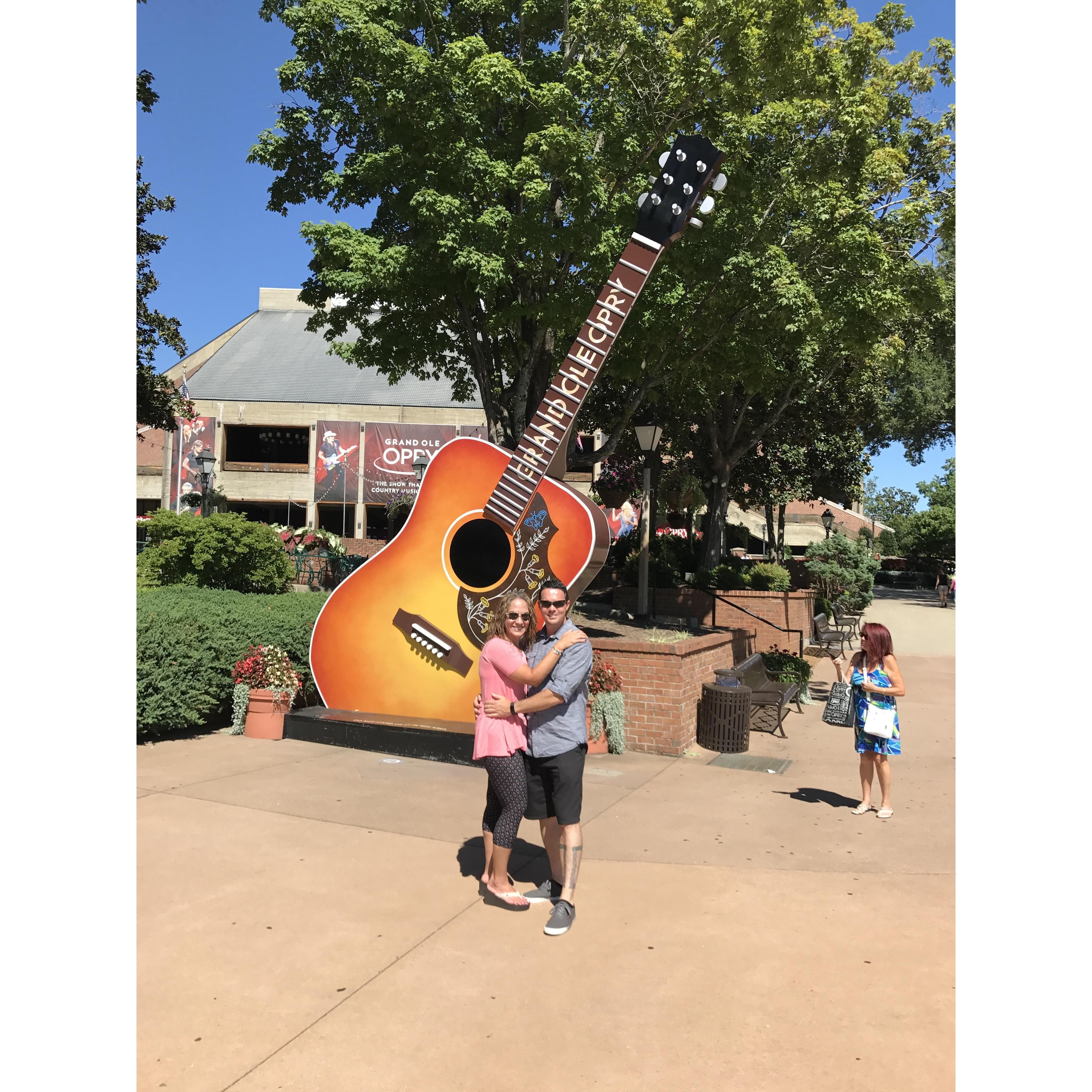 Our first trip to Nashville