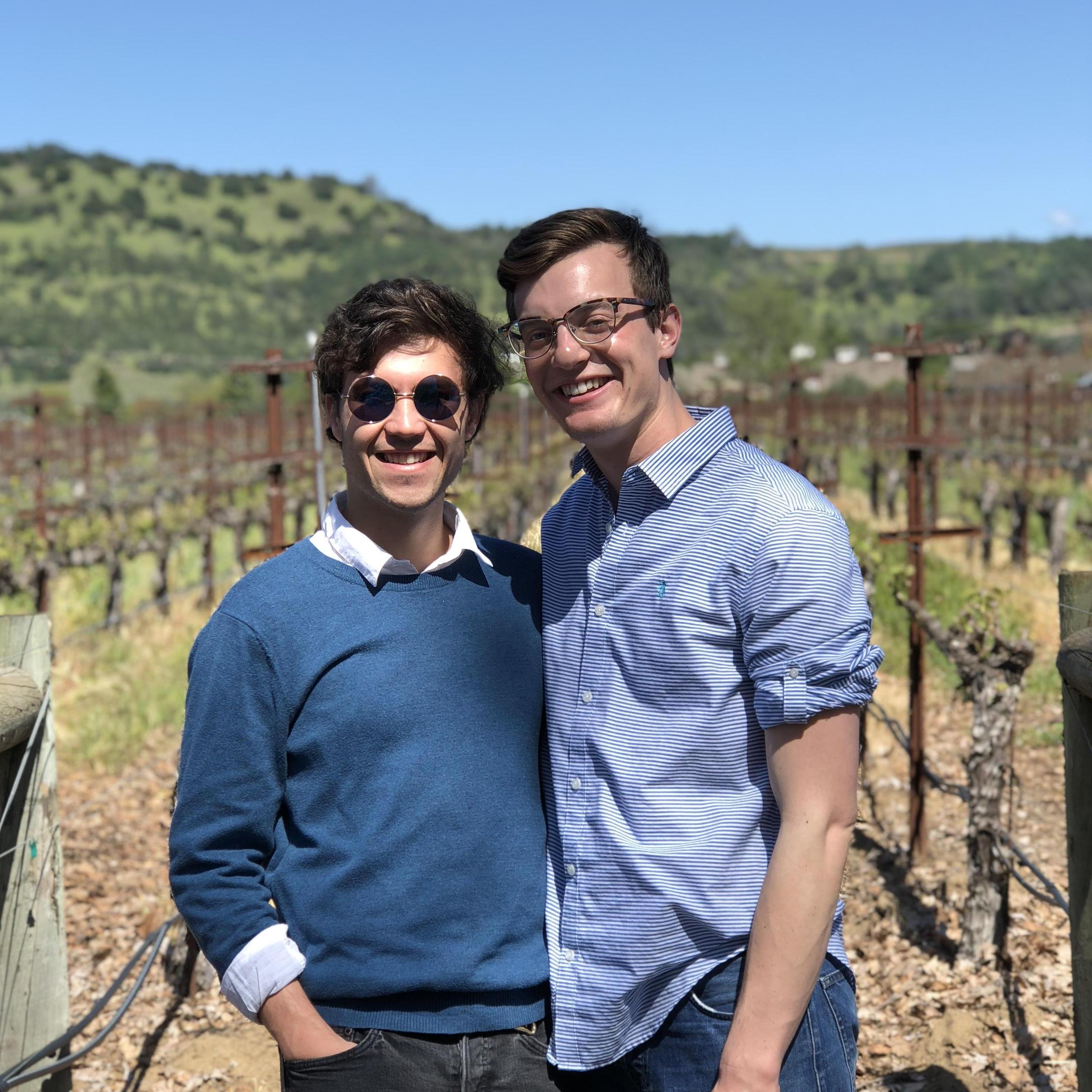 Our first photo together!