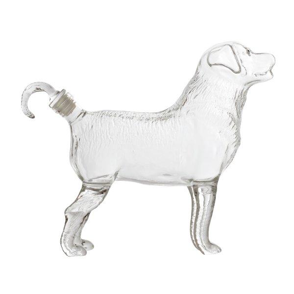 Katrina Dog Shaped Liquor 17 oz. Whiskey Decanter