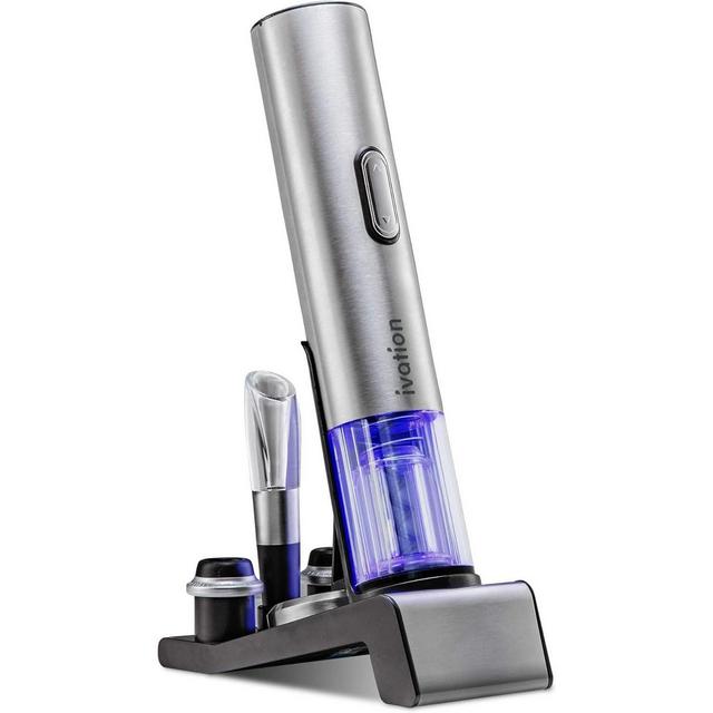 Ivation 7 Piece Wine Set, Electric Wine Opener, Wine Preserver & More!