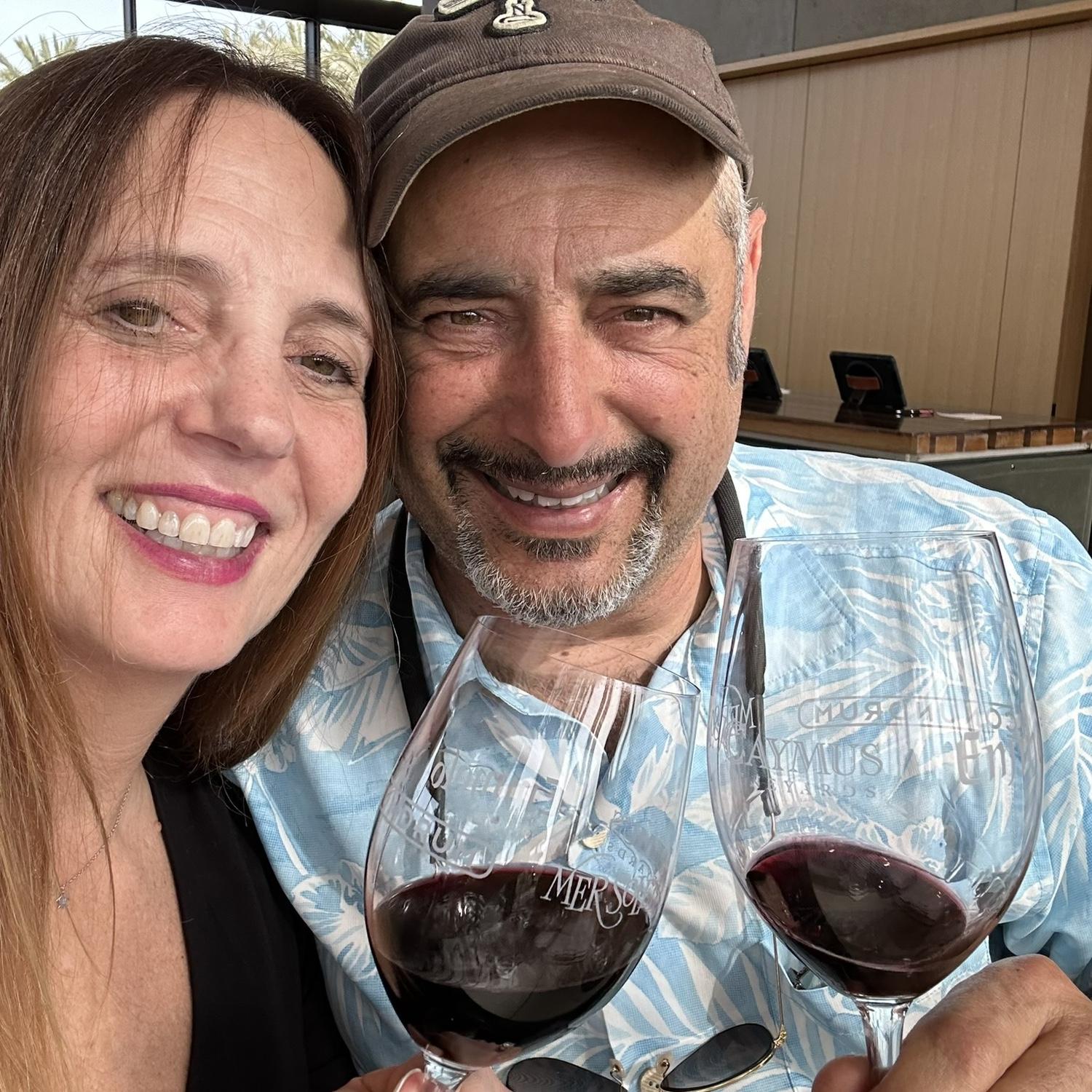 More wine - this time a Caymus.