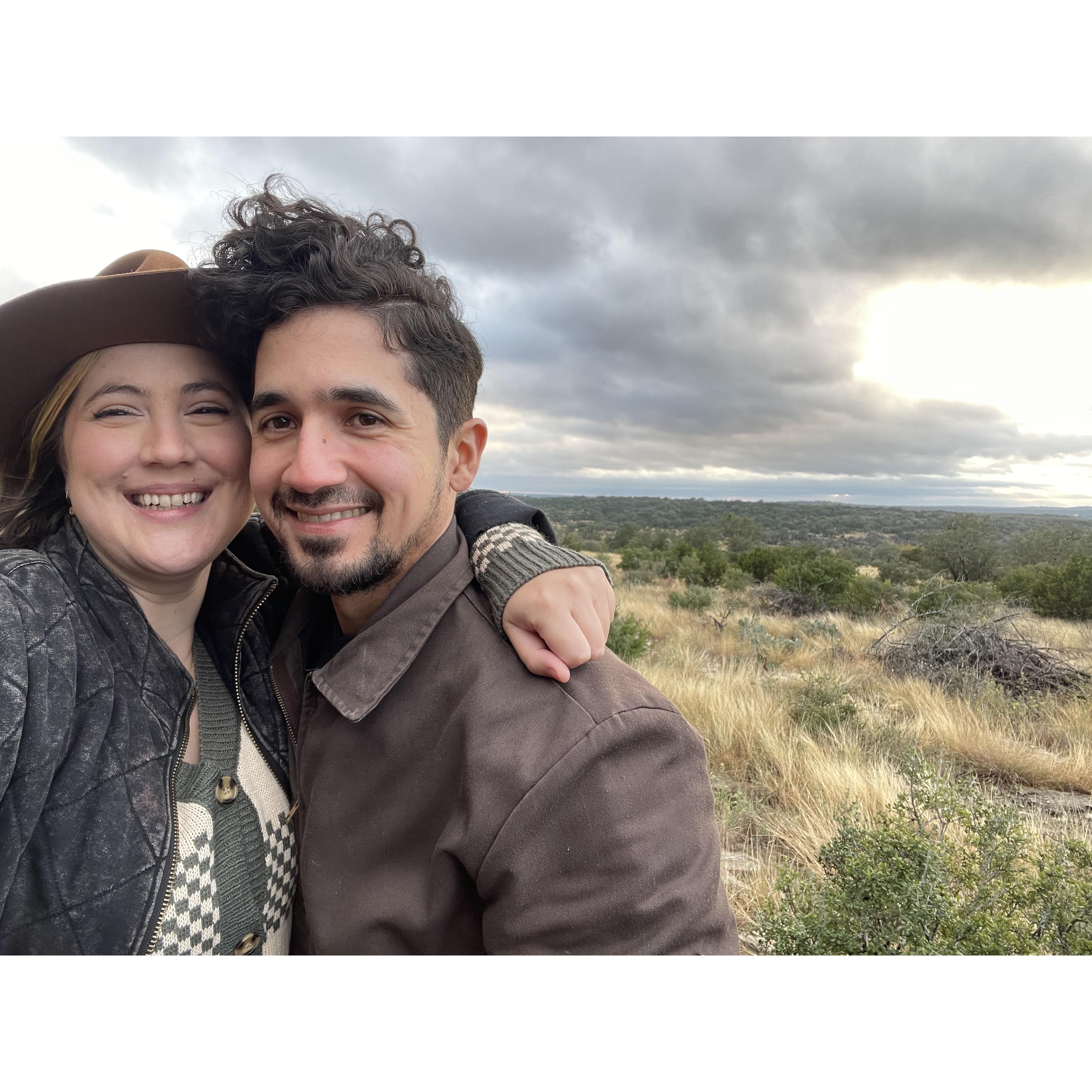 Ana's 31st birthday in the Texas Hill Country.