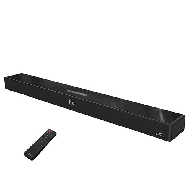 LARKSOUND All-in-One 2.1 Sound Bar for TV, 36 Inch Soundbar with Build-in Subwoofer, Surround Sound System TV Speaker with Bluetooth/HDMI ARC/Optical/AUX/USB