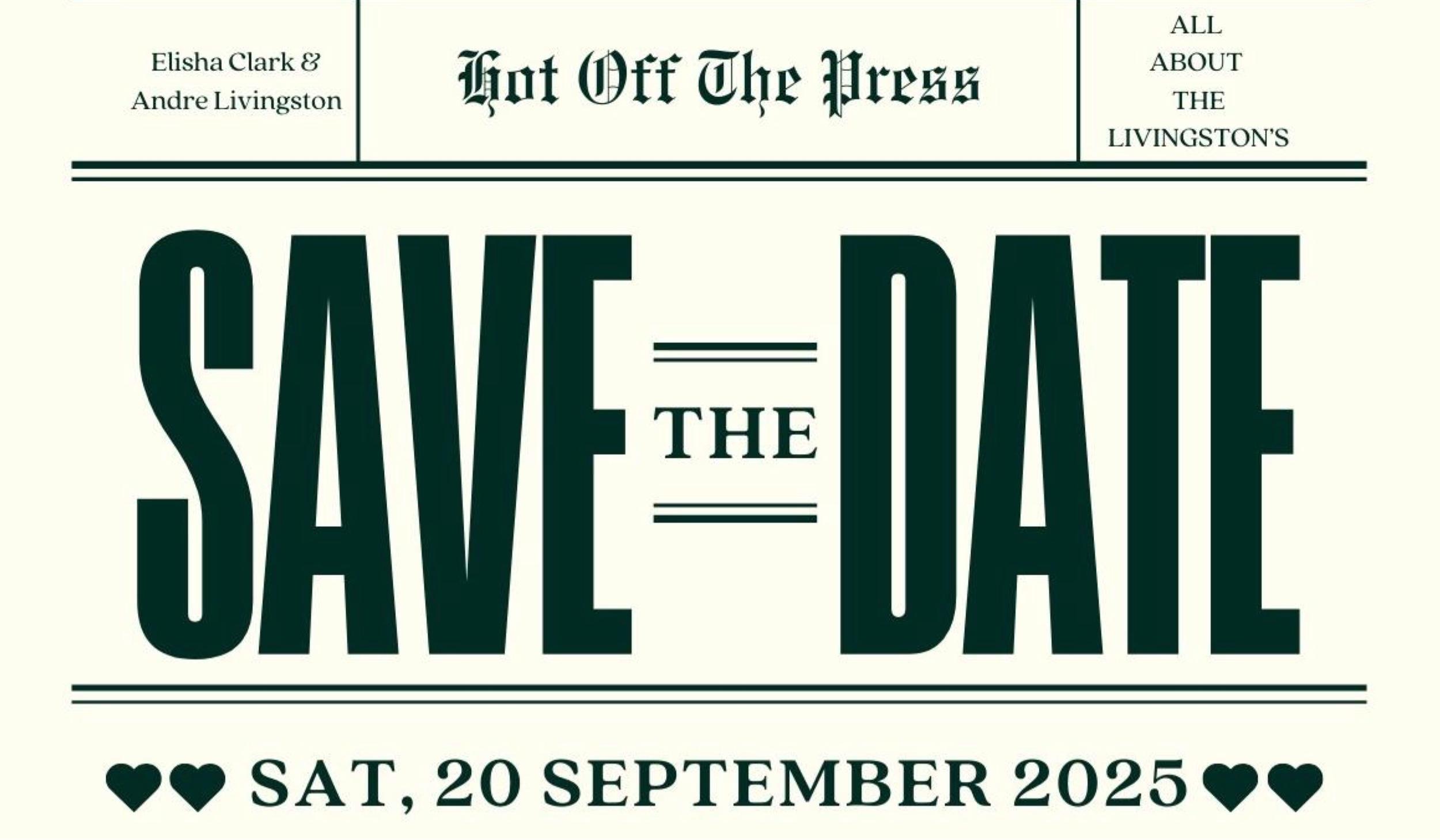 The Wedding Website of Andre Livingston and Elisha Clark