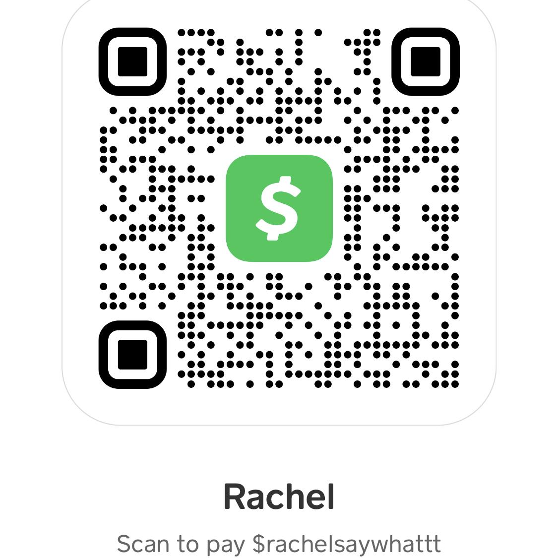 Cashapp: $rachelsaywhattt