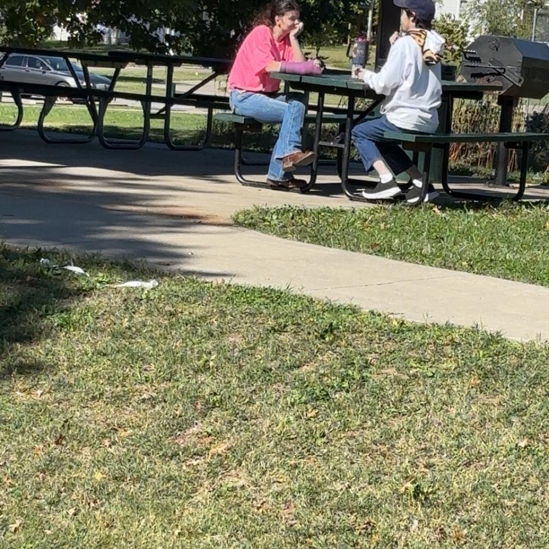 Our first date