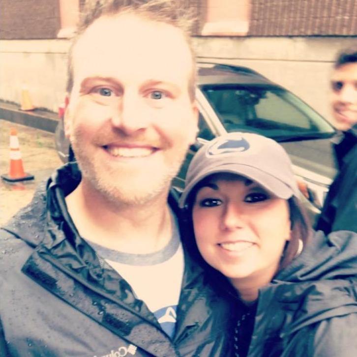 Our first PSU game together, PSU at Pitt