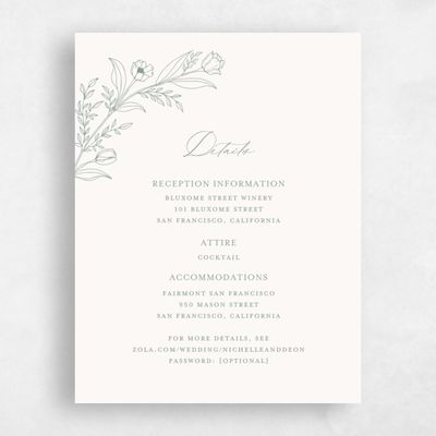 Beige Summer Wedding Enclosure - Seraphine