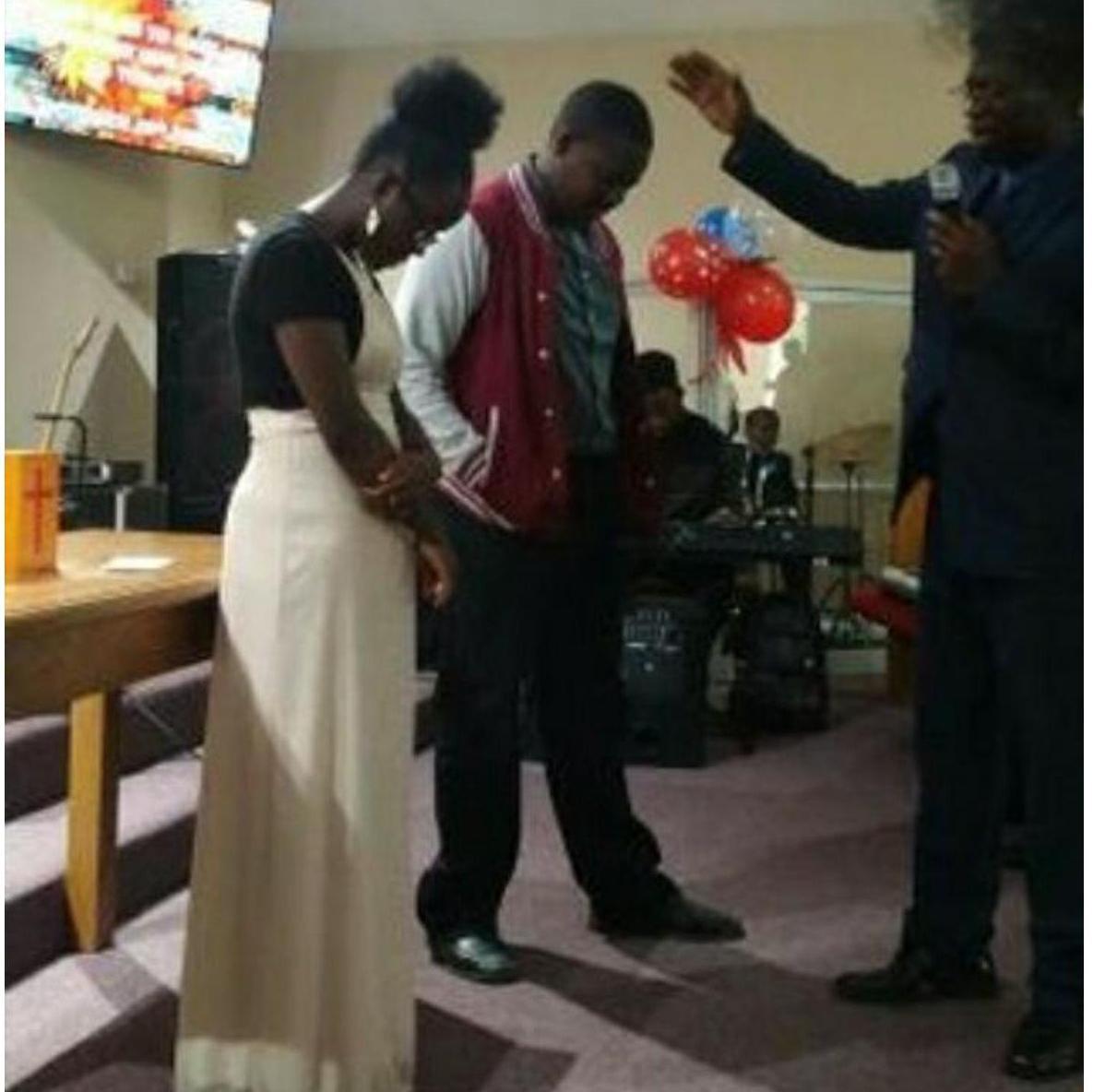 October 2018/19 when we got called to be prayed on at church 😭