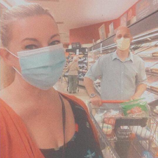 Our first week in our new home. Pandemic shopping.