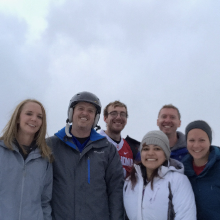 Skiing in Colorado with the gang!