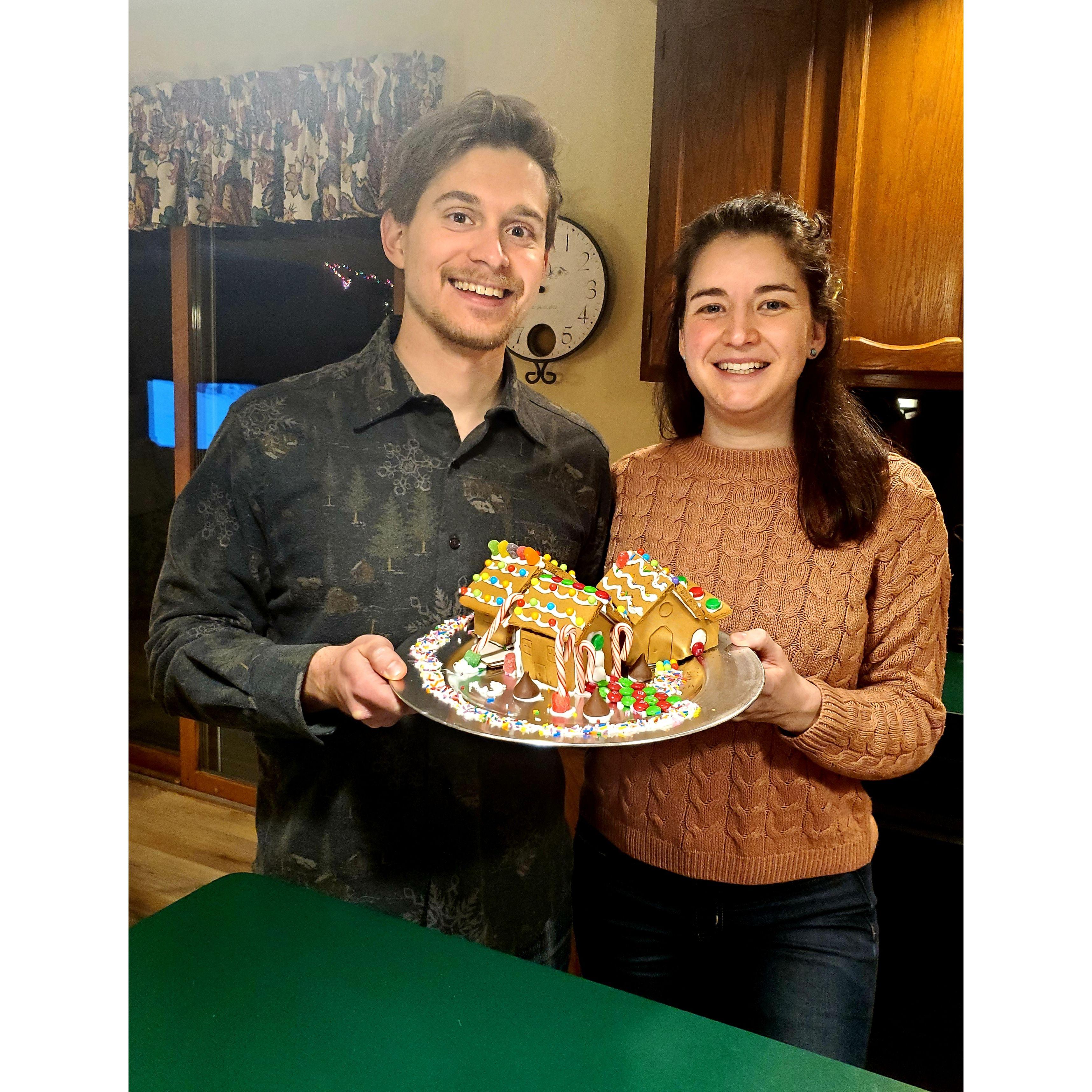 Our first Christmas creation