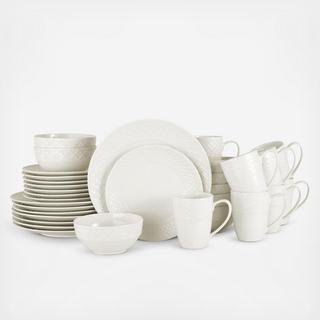 32-Piece Napa Countryside Dinnerware Set, Service for 8