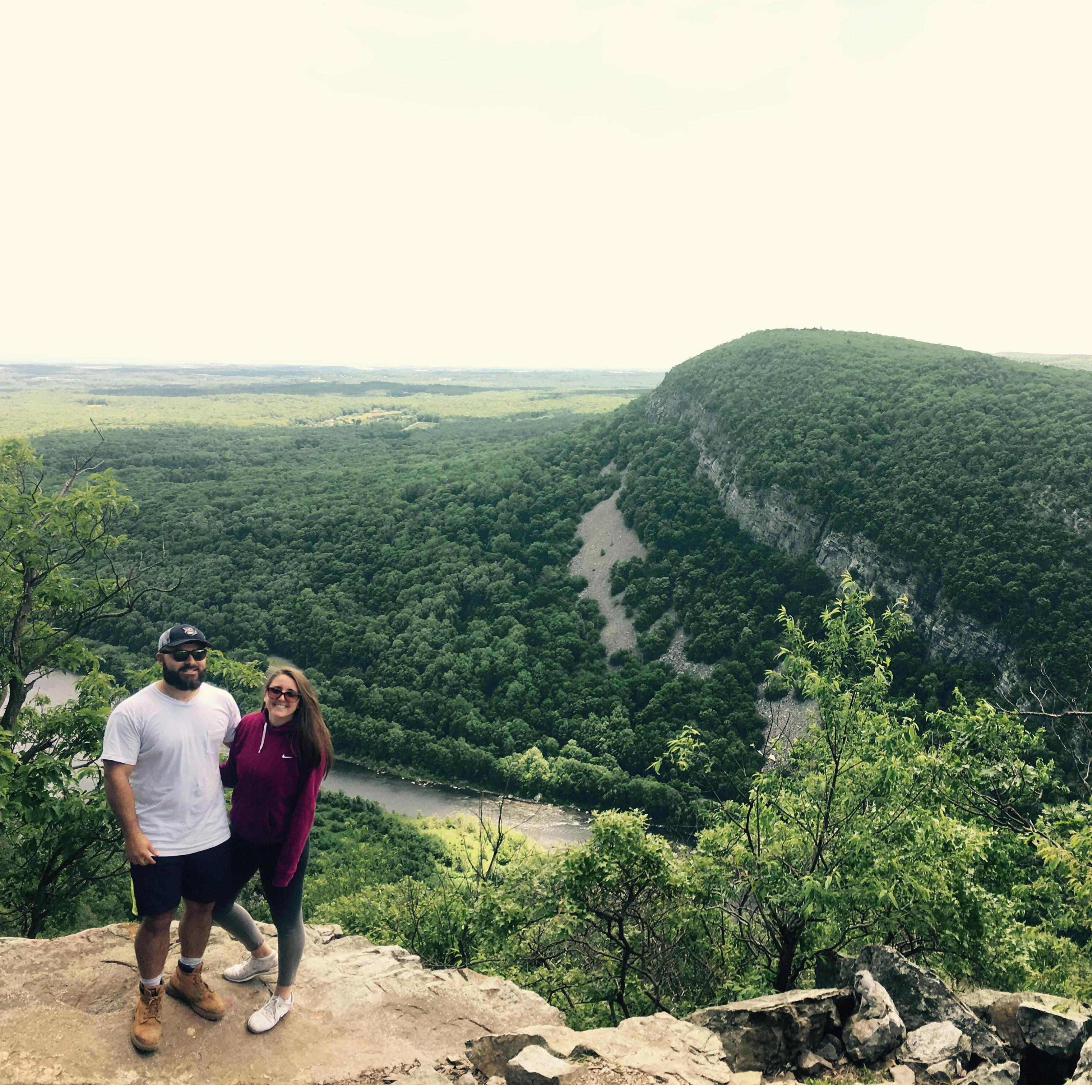 3 hour hike up Mt. Tammany 2017