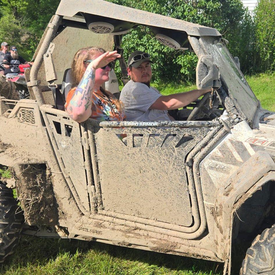 Memorial weekend is our favorite time. Lots of riding with his family