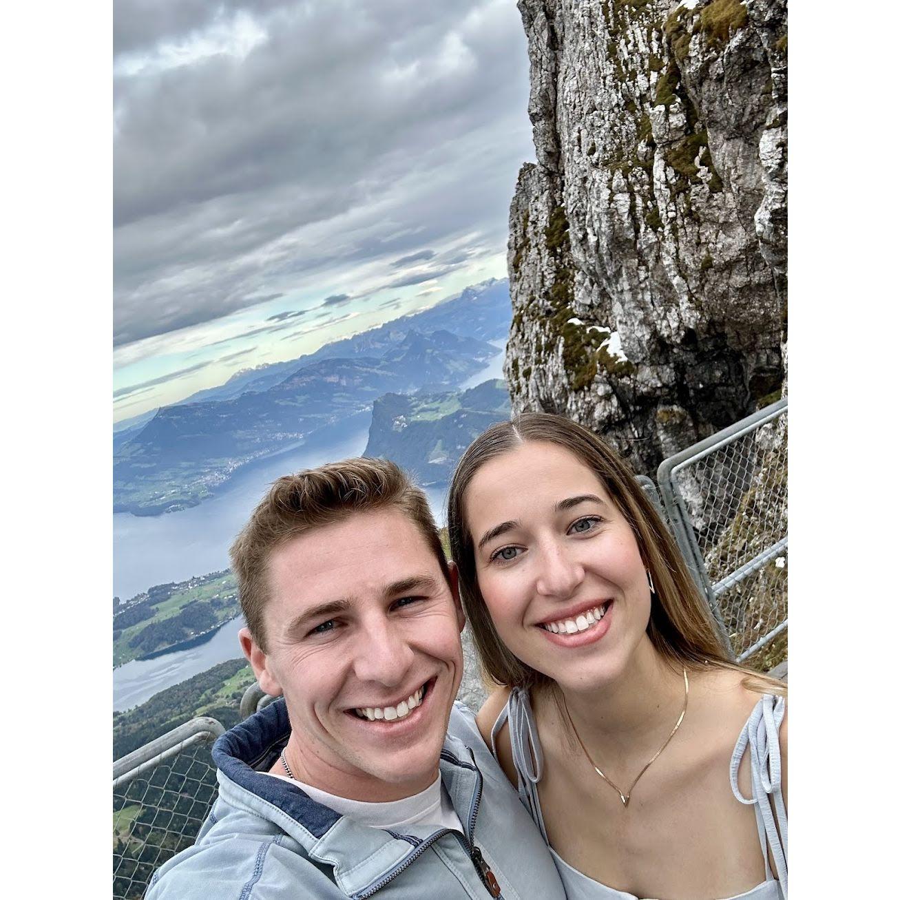 October 7, 2024 - We got engaged right after this photo!